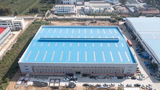 Προετοιμασμένα κτίρια από χάλυβα PEB Προσαρμοσμένο μεταλλικό πλαίσιο Εργαστήριο αποθήκευσης