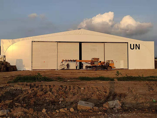 Προσαρμοσμένη χάλυβα δομή hangar για ειδική πίεση του ανέμου και χιονισμένο φορτίο